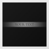 Eenvoudige Elegante Kleurverloop Streep Bewerkbaar Raamsticker (Vel)