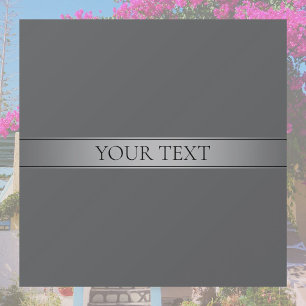 Eenvoudige Elegante Kleurverloopstreep Bewerkbaar Raamsticker