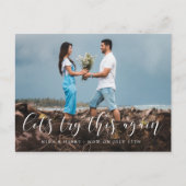 Eenvoudige elegante Laten we dit nog eens proberen Briefkaart (Voorkant)