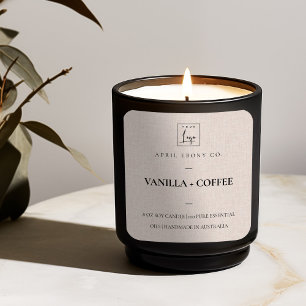 EENVOUDIGE ELEGANTE MINIMALE URBAN BLUSH ROZE LINN VIERKANTE STICKER