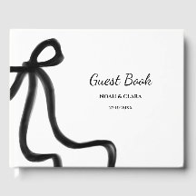 Eenvoudige elegante minimalistische zwarte strik