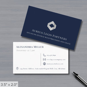 Eenvoudige elegante professional visitekaartje