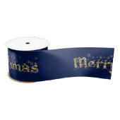 Eenvoudige elegante sprankelende kerst glitter spr lint (Spoel)