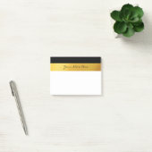 Eenvoudige elegante, stijlvolle, witte strepen en  post-it® notes (Kantoor)