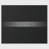 Eenvoudige elegante verloopstreep bewerkbare kleur cadeaupapier (Vlak)