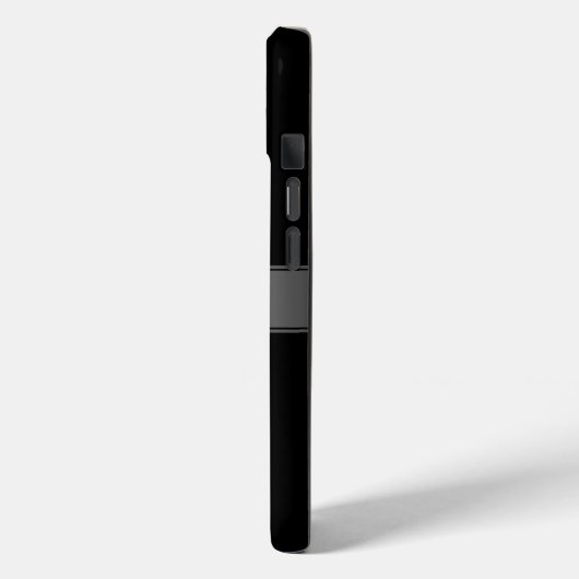 Eenvoudige elegante verloopstreep bewerkbare kleur Case-Mate iPhone case (Achterkant / Links)