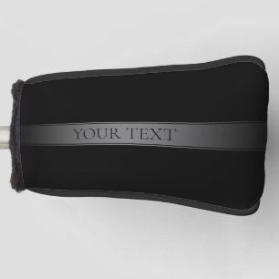Eenvoudige elegante verloopstreep bewerkbare kleur golfheadcover