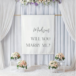 Eenvoudige elegante voorstelachtergrond wandkleed