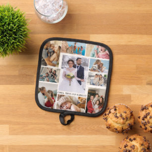 Eenvoudige en chique fotocollage   Huwelijk en gez Pannenlap