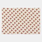 Eenvoudige en elegante  feestdag inpakpapier vel (Voorkant 3)