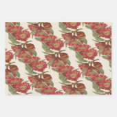 Eenvoudige en elegante  feestdag inpakpapier vel (Voorkant 2)