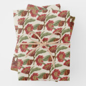 Eenvoudige en elegante  feestdag inpakpapier vel (In situ)