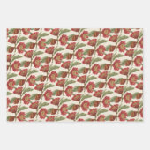 Eenvoudige en elegante  feestdag inpakpapier vel (Voorkant)