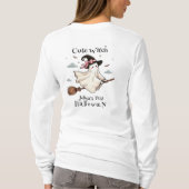 Eenvoudige en elegante Schattigee heks eerste Hall T-shirt (Achterkant)