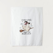 Eenvoudige en elegante Schattigee heks eerste Hall Wandkleed (Voorkant)