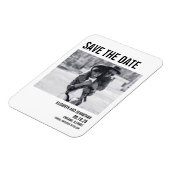 Eenvoudige en minimale typografie bespaart de datu magneet (Linkerzijde)