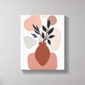 eenvoudige en mooie vaas, canvas afdruk (Voorkant)