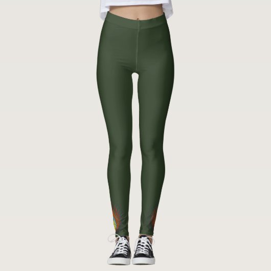 Eenvoudige en unieke leggings (Voorkant)