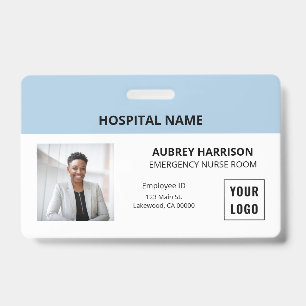 Eenvoudige Essential Medical Photo ID Badge