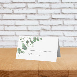 Eenvoudige Eucalyptus Greenery bruiloft