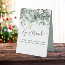 Eenvoudige Eucalyptus Greenery bruiloft