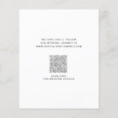 Eenvoudige Eucalyptuskalligrafie van de begroting (Achterkant)