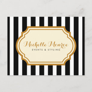 Eenvoudige Event Planner Marketing Postcard Briefkaart