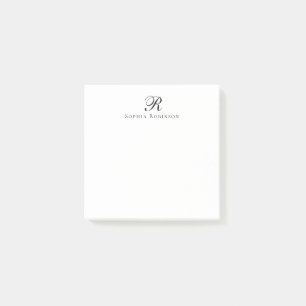 Eenvoudige externe grafische monogram voor profess post-it® notes