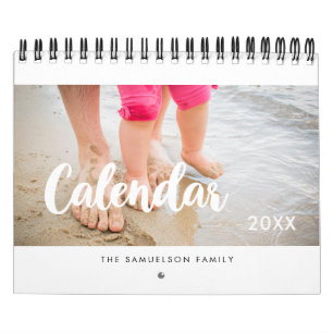 Eenvoudige familie kalender 2026