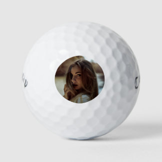 Eenvoudige Foto Golfbal Golfballen