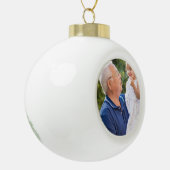Eenvoudige foto keramische bal ornament (Links)