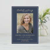 Eenvoudige foto Memorial Orde van Service Gold Blu Programma (Staand voorkant)