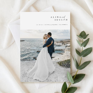 Eenvoudige Fotobruiloft aan de Bestemming Strand Kaart