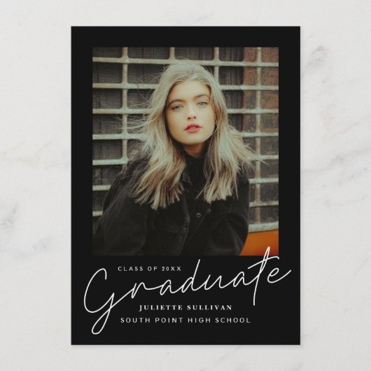 Eenvoudige fotografie met modern script (Voorkant)