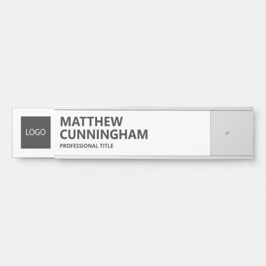 Eenvoudige functie voor aangepaste Logo Deurbordje (Voorkant)