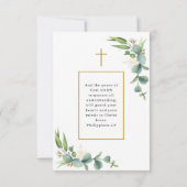 Eenvoudige funderale gedenkzucht (Achterkant)