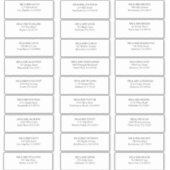  eenvoudige gast bruiloft adresetiketten sticker (Voorkant)