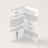 Eenvoudige gebeden - Praycard Visitekaartjes (Binnen)
