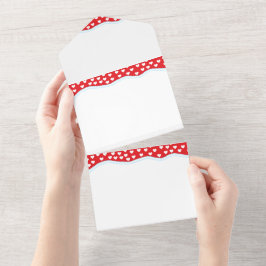 Eenvoudige Gekleurde rand Design voor Uitnodiging 