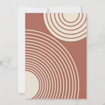 Eenvoudige geometrische abstracte zen-stijl
