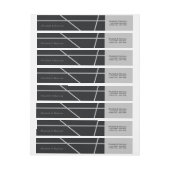 Eenvoudige geometrische stijl bruiloft (Vel)