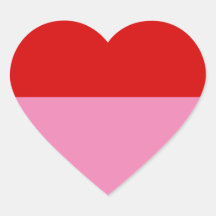 Eenvoudige gewone rode en roze feestelijke viering