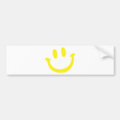 Eenvoudige glimlach bumpersticker (Voorkant)