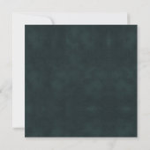 Eenvoudige Gold Green Eucalyptus Foliage Couple Sh Kaart (Achterkant)