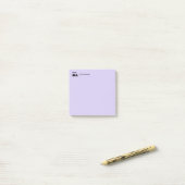 Eenvoudige Golf Fan Persoonlijk briefpapier Post-it® Notes (Op bureau)