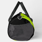 Eenvoudige golven in Lime Green Plunjezak (Rechts)