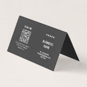 Eenvoudige Google Review Kaarten (Achterkant)