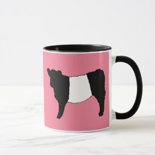 Eenvoudige gordels - Galloway Koe Steer Mok