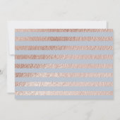 Eenvoudige gouden en blauwe blokfoto save the date (Achterkant)