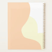 Eenvoudige goudvissen Minimale vectorillustratie Planner (Achterkant)